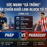Nhận định trực tiếp Pháp vs Paraguay vòng 1/8 World Cup 2026, sức mạnh Gà Trống đối đầu khối phòng ngự Low-Block